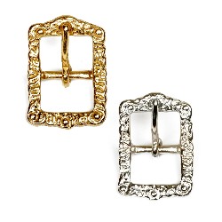 verzierte Barock- Schnalle Cortesia