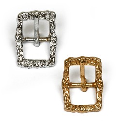 verzierte Barock- Schnalle Cortesia