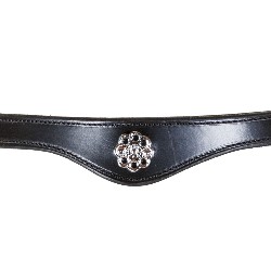 Zaum Lusitania, gepolstert, mit Zügeln